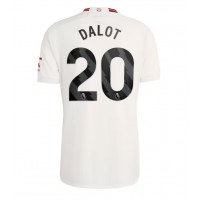 Fotbalové Dres Manchester United Diogo Dalot #20 Alternativní 2023-24 Krátký Rukáv